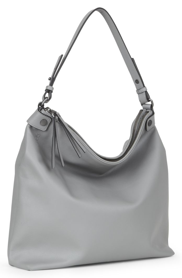 ECCO Sculptured Hobo Bag (Grey)
