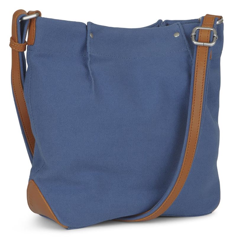 Eyota Canvas Crossbody (Blue)
