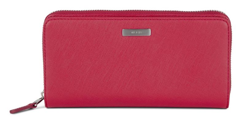 Firenze Large Zip Wallet (Red)