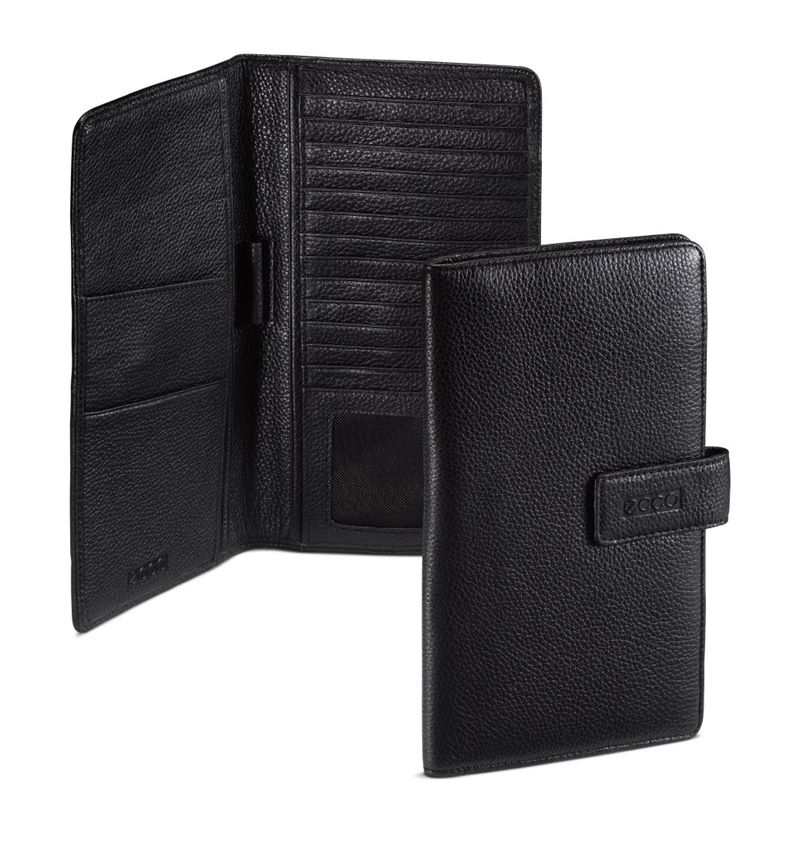 ECCO Travel Wallet (Black)