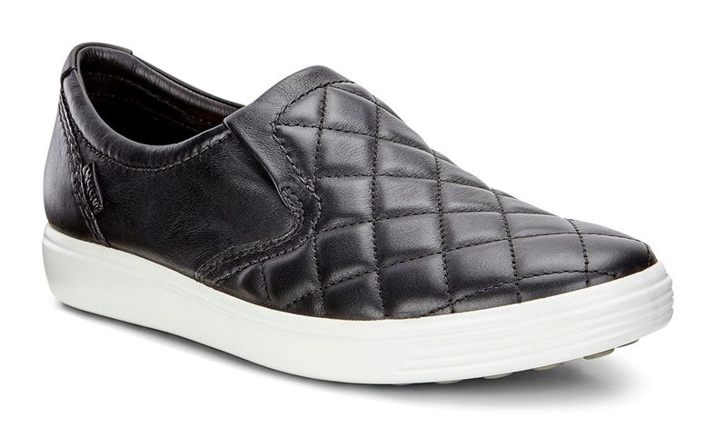 柔酷7号女鞋系列一脚套 (黑色)