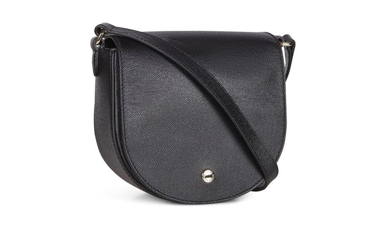 ECCO Iola Small Saddle Bag (黑色)