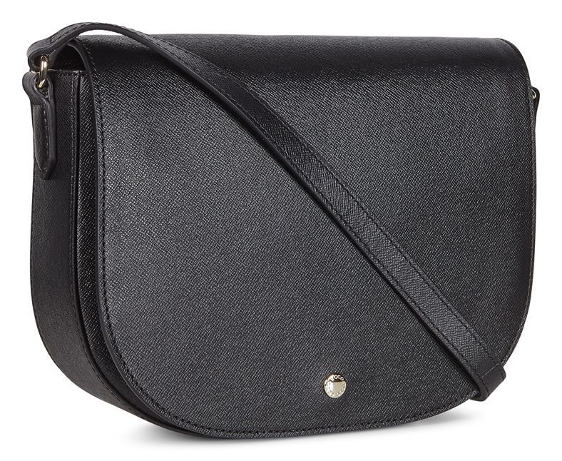 ECCO Iola Medium Saddle Bag (灰色)