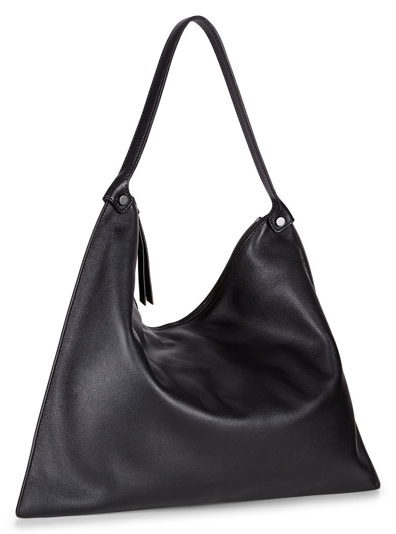ECCO Sculptured Shoulder Bag (黑色)