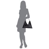 ECCO Sculptured Shoulder Bag (黑色)