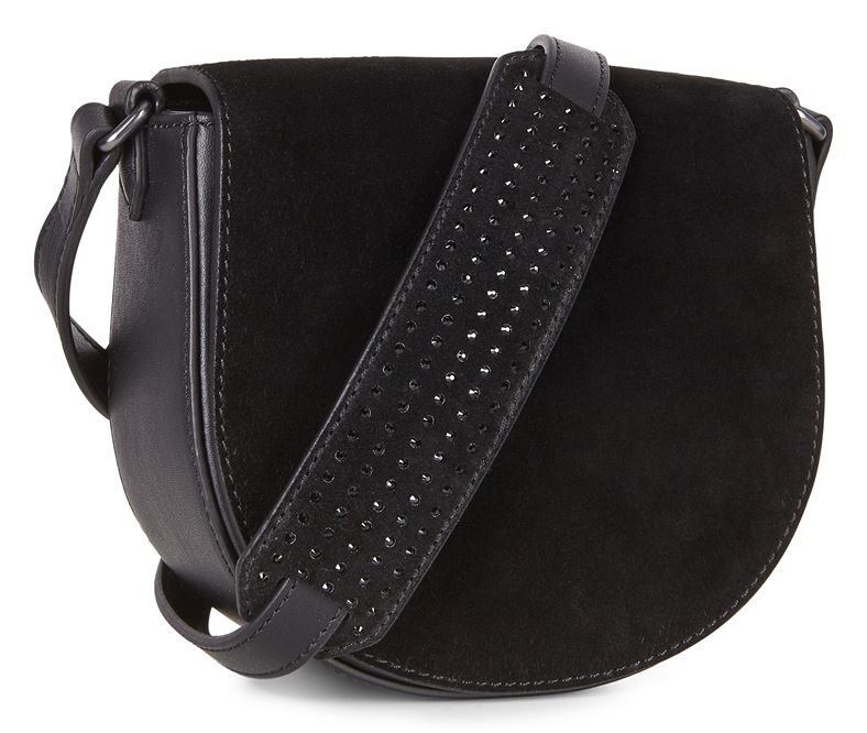 ECCO Joliet Small Saddle Bag (黑色)