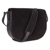 ECCO Joliet Medium Saddle Bag (黑色)