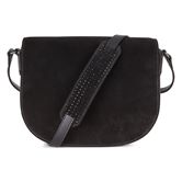 ECCO Joliet Medium Saddle Bag (黑色)