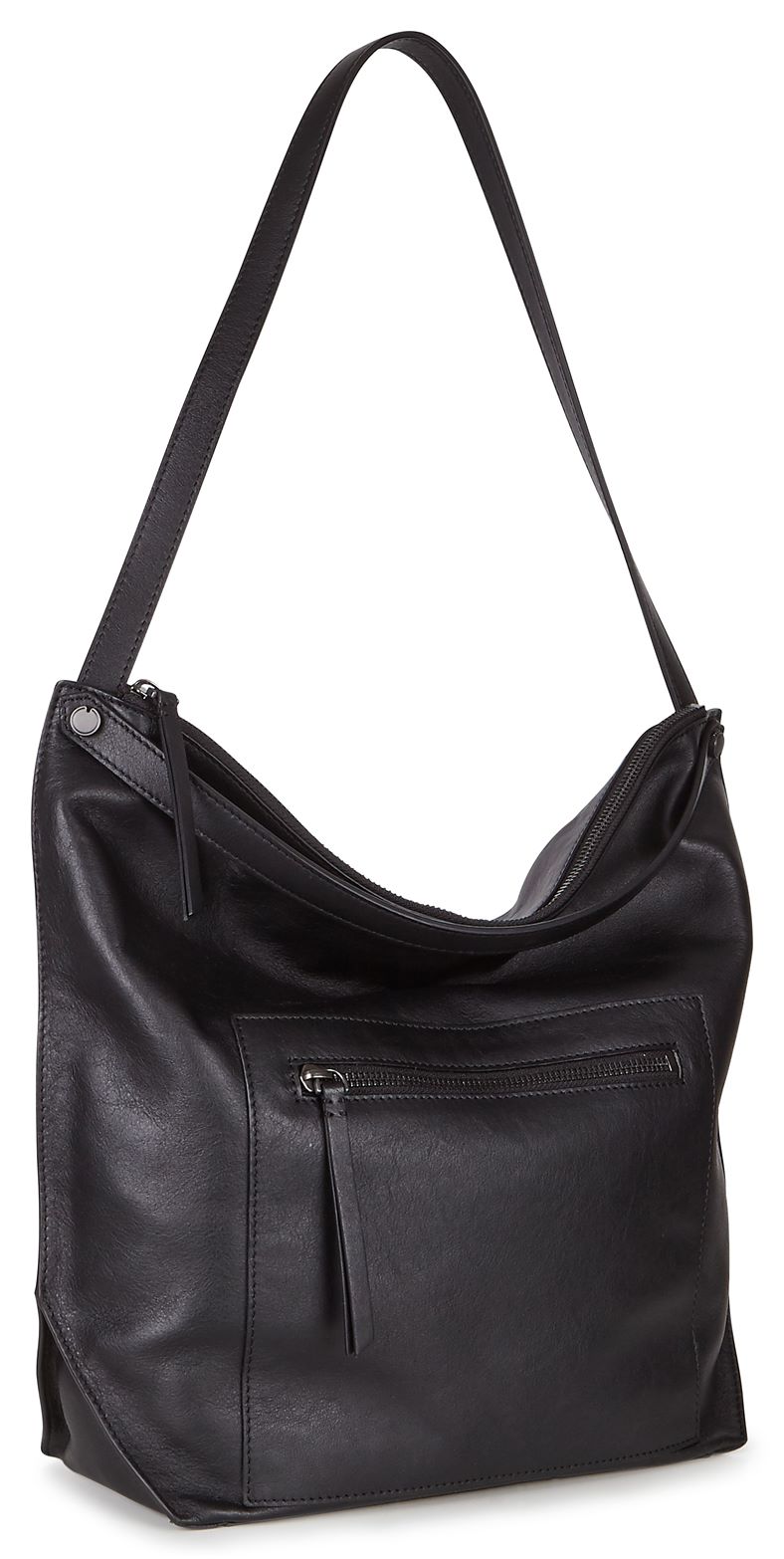 ECCO Sculptured Hobo Bag (黑色)