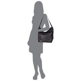 ECCO Sculptured Hobo Bag (黑色)