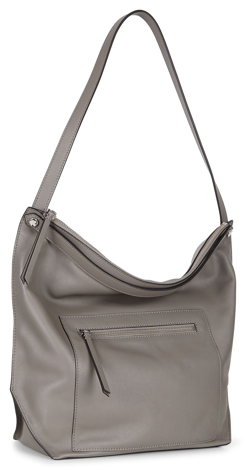 ECCO Sculptured Hobo Bag (灰色)