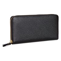 Iola Large Zip Wallet (黑色)