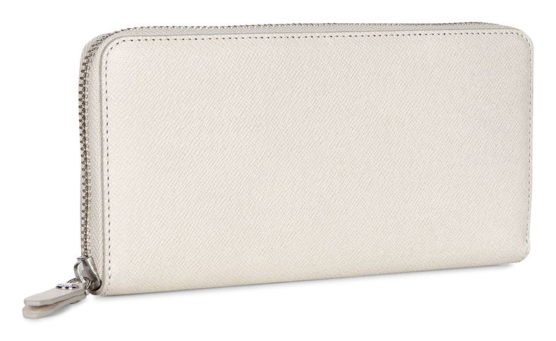 ECCO Iola Large Zip Wallet (灰色)