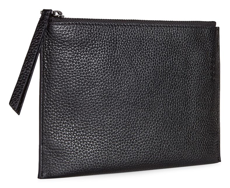 ECCO Sculptured Small Clutch (黑色)