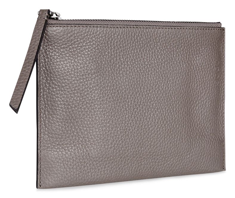 ECCO Sculptured Small Clutch (灰色)
