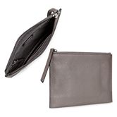 ECCO Sculptured Small Clutch (灰色)