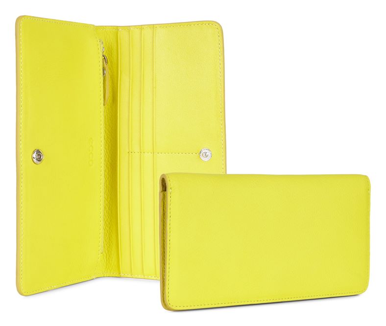 ECCO Jilin Large Wallet (黄色)