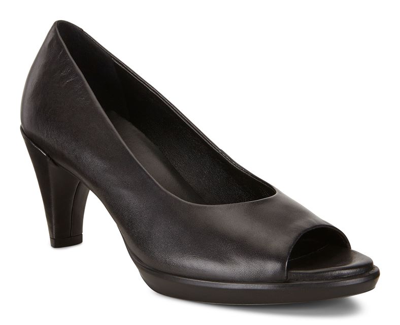  Shape 55 Peep Toe Sleek (مشکی)
