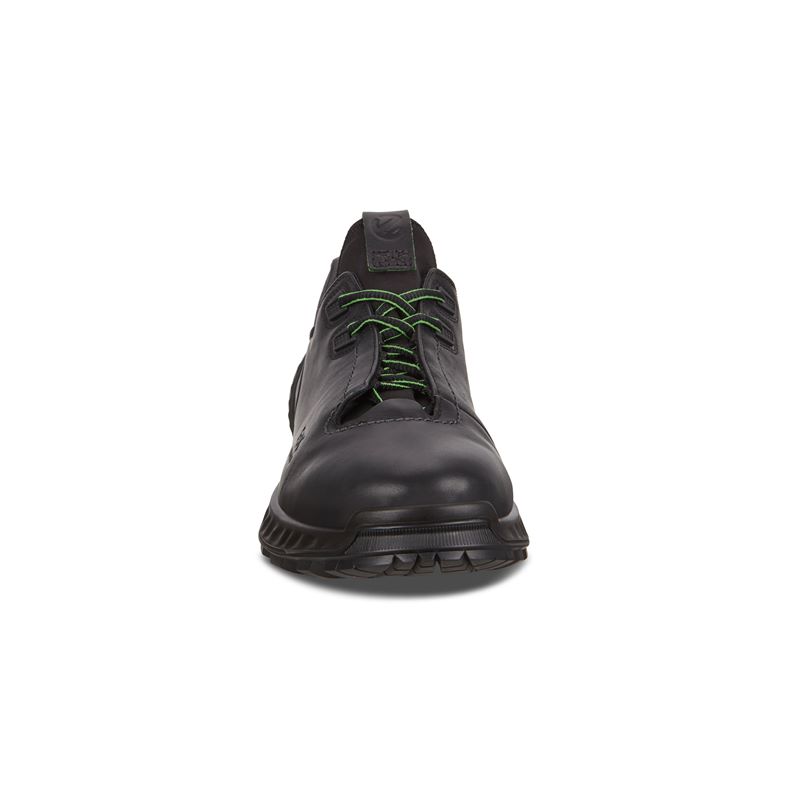 ECCO Men\'s Exohike Hig Gore-TEX Hiking Boot Size 9 Black/Green EXOHIKE M - ECCO.com main image 4