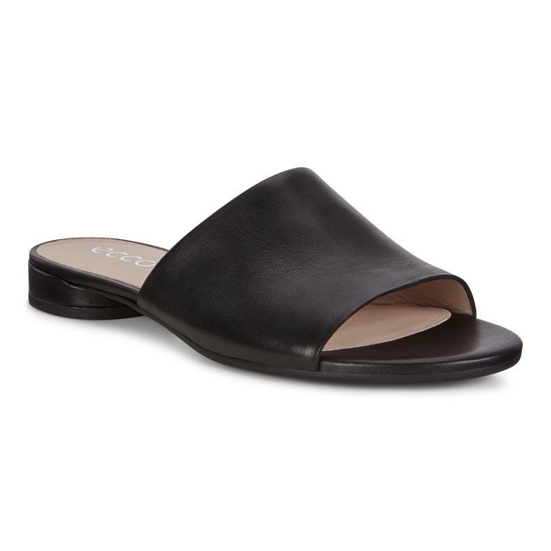  W Flat Sandal II (أسود)