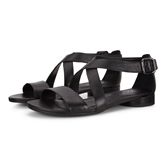 W FLAT SANDAL II (Black)