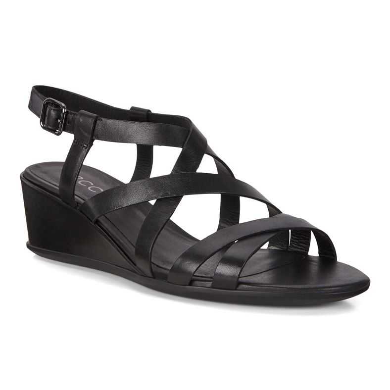 SHAPE 35 WEDGE SANDAL (Black)