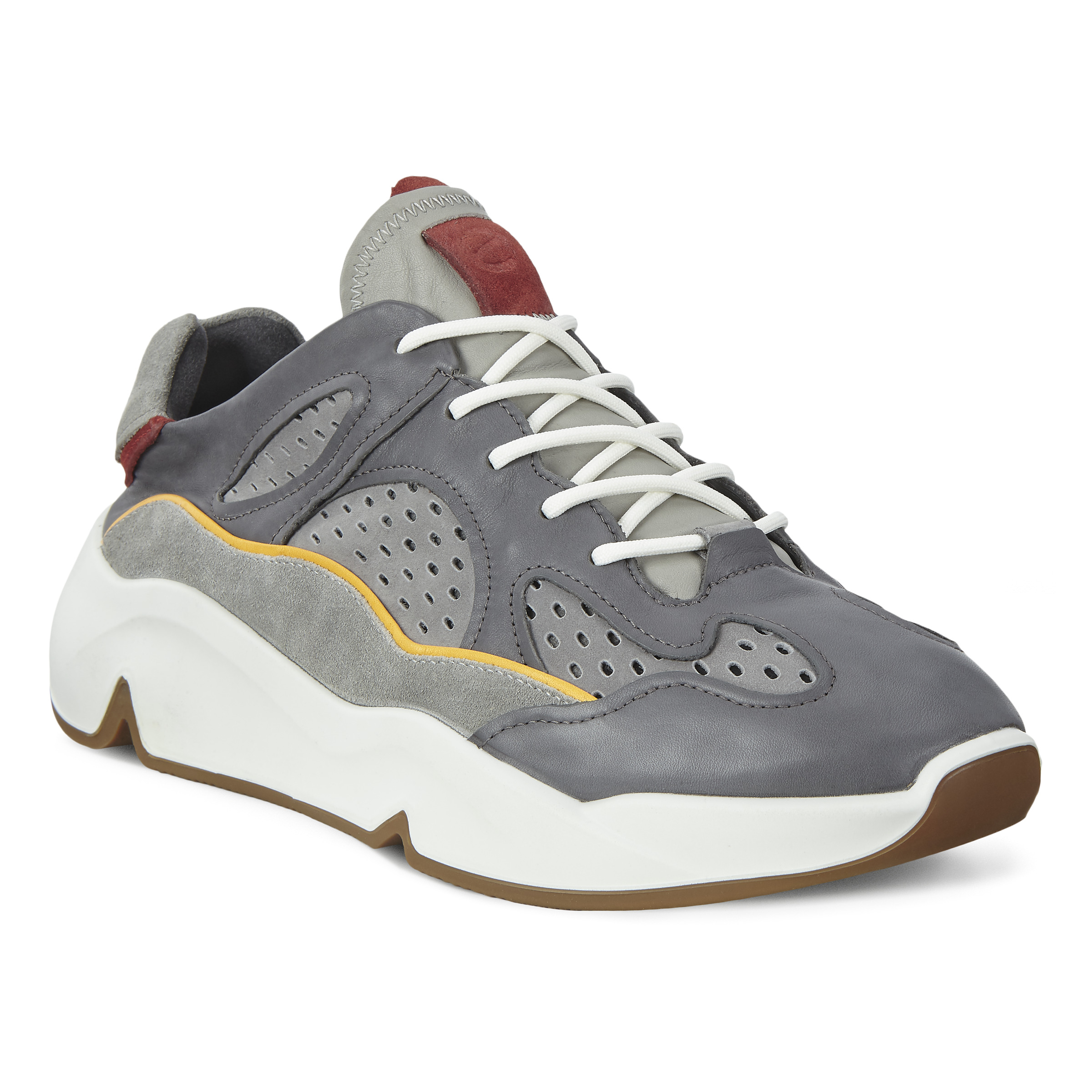 新品未使用 ECCO CHUNKY SNEAKER M US9-9.5 Amazon.com | ECCO mens Chunky Sneaker, Black, 6-6.5 US