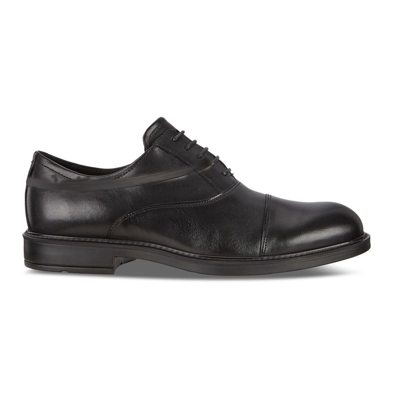 Ecco Vitrus III Cap Toe Oxford Black Leather Shoes Men Size 42 EU Men main image 2