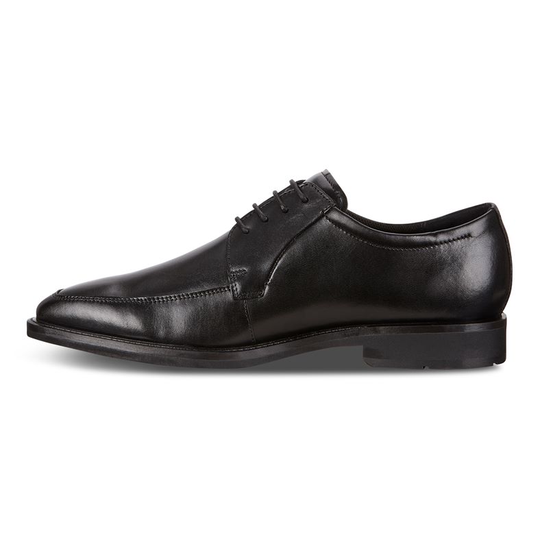 Ecco Classic Black Leather Lace-Up Calcan Dress Shoes 7-7.5/41 eu Men main image 4