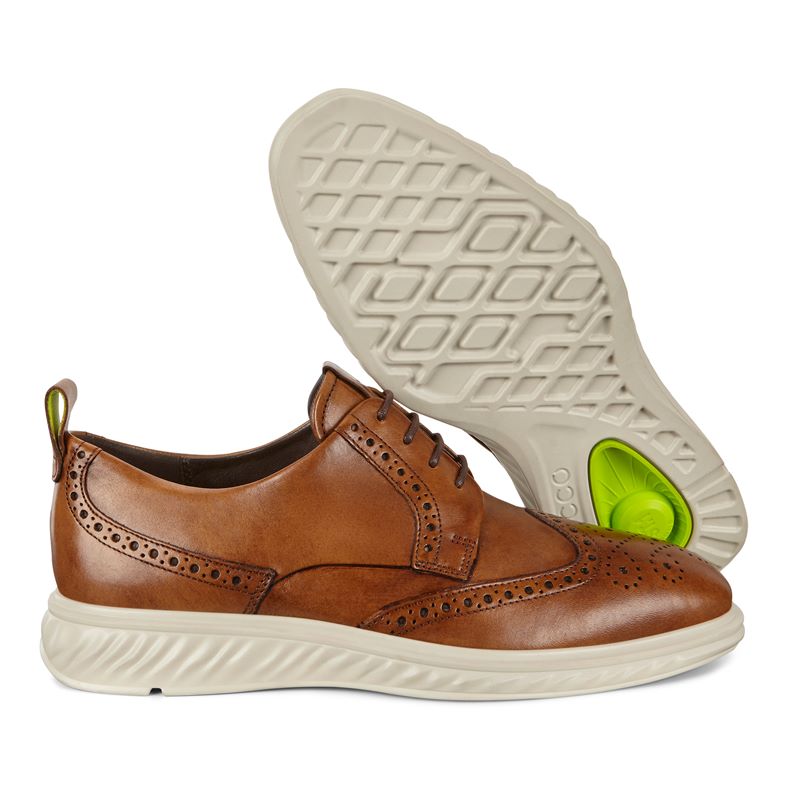 ECCO ST.1 Hybrid Lite Wingtip Light Brown Brogue Shoe Men\'s Size US 13 EU 47 ST.1 HYBRID LITE - ECCO.com main image 2