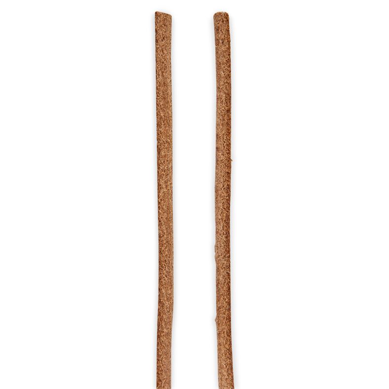 Leather Lace round (بني)