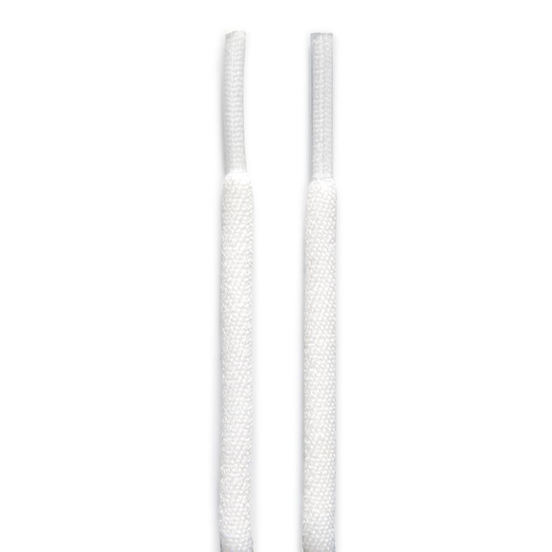 Sporty Round Laces (أبيض)
