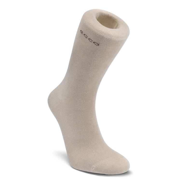 ECCO Soft Touch Crew Sock (بني)