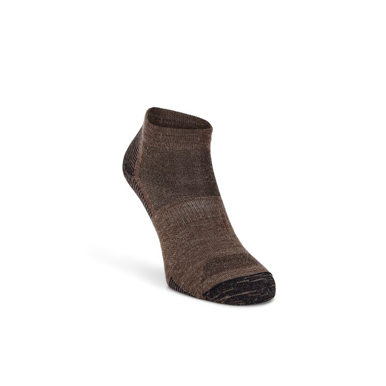 Everyday Quarter Sock (بني)