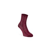 ECCO Cable Knit Socks (Red)