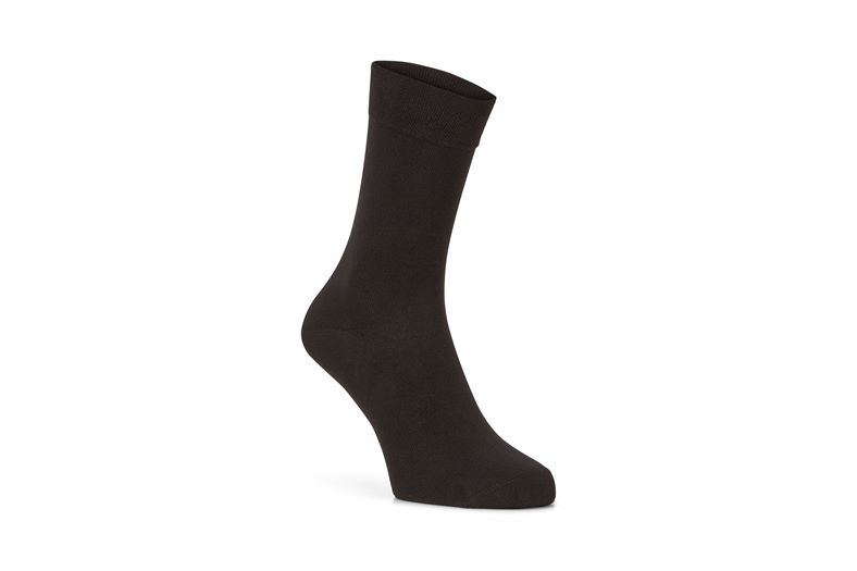 Cotton Crew Sock (Black)