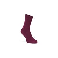 Cotton Crew Sock (أحمر)