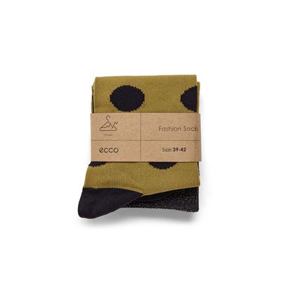 Contrast Dotted Socks Wom