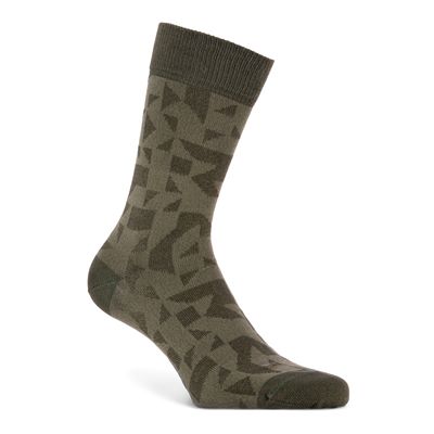 Geometrik Crew Socks