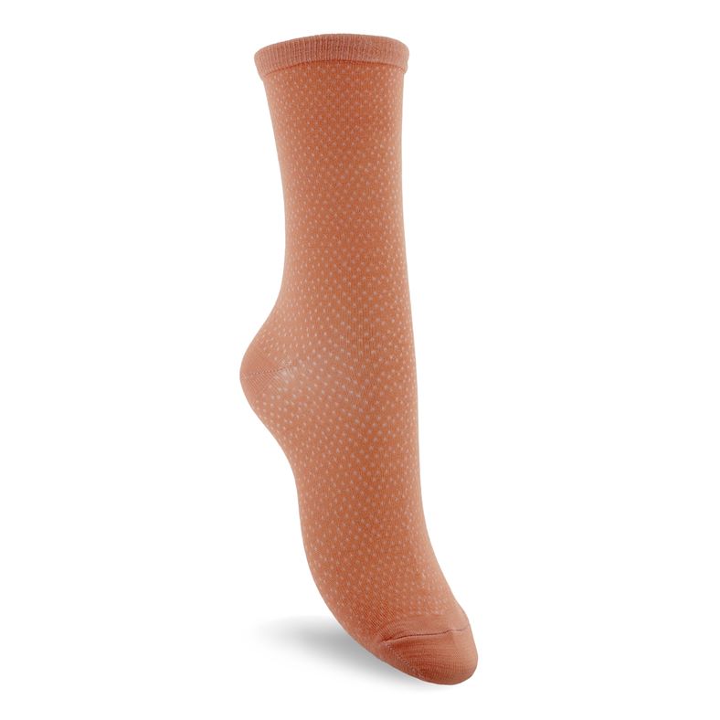ECCO Micro Dotted Socks Women' (Orange)