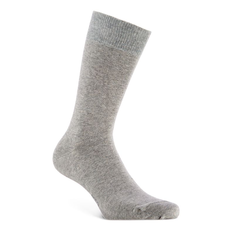 ECCO Business Crew Socks (رمادي)