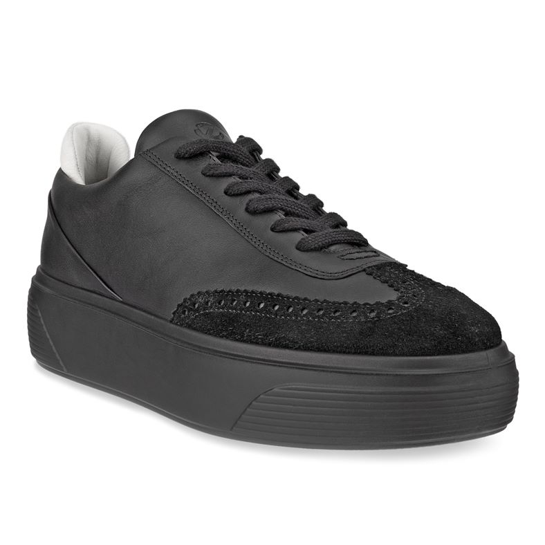 ECCO Street Platform W (Negro)
