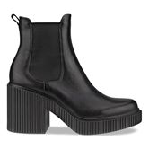  Fluted Heel (Negro)