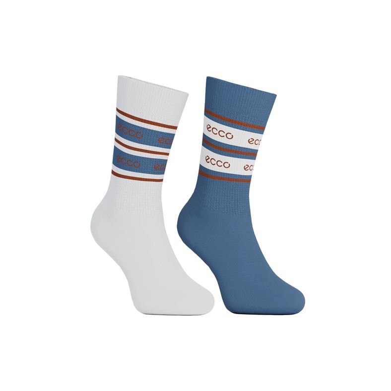 ECCO Retro Mid Cut 2-Pack (Blanco)