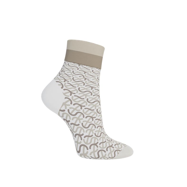 ECCO Retro Ankle-cut 2-pack Quality Sports Socks (Blanco)