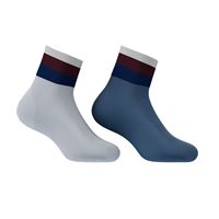 ECCO Kids Striped Sock Pack (Azul)