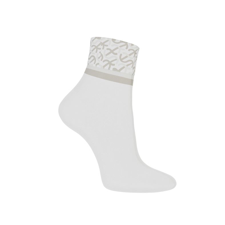 ECCO Vibe Wave Ankle-Cut (Blanco)