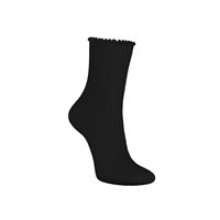 ECCO HYGGE FEMME MID-CUT SOCKS (Negro)