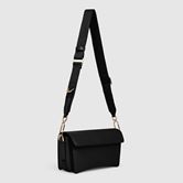 ECCO Textureblock Pinch Bag (Negro)