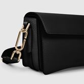 ECCO Textureblock Pinch Bag (Negro)